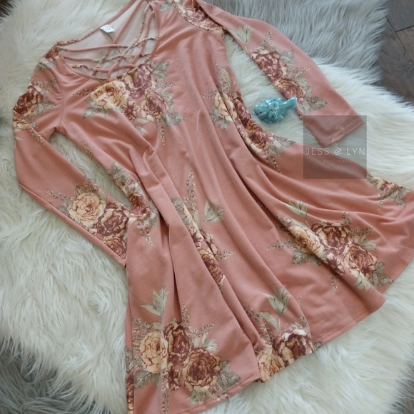 🆕Floral Swing Dress w/Pockets - Picture 12 of 16